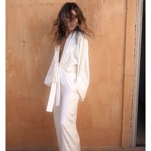 Rat & Boa Bianco Kimono Jumpsuit